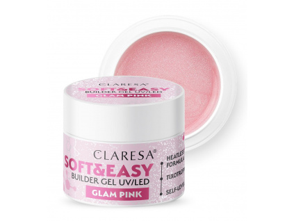 SOFTEASY builder gel glam pink