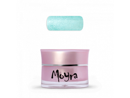 Moyra UV gél farebný 234 - Glitter Mint 5g