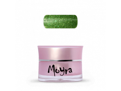 Moyra UV gél farebný 235 - Glitter Olive 5g