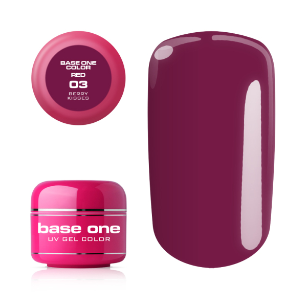 Silcare Farebný UV gél Base One 5g / 03 Berry Kisses