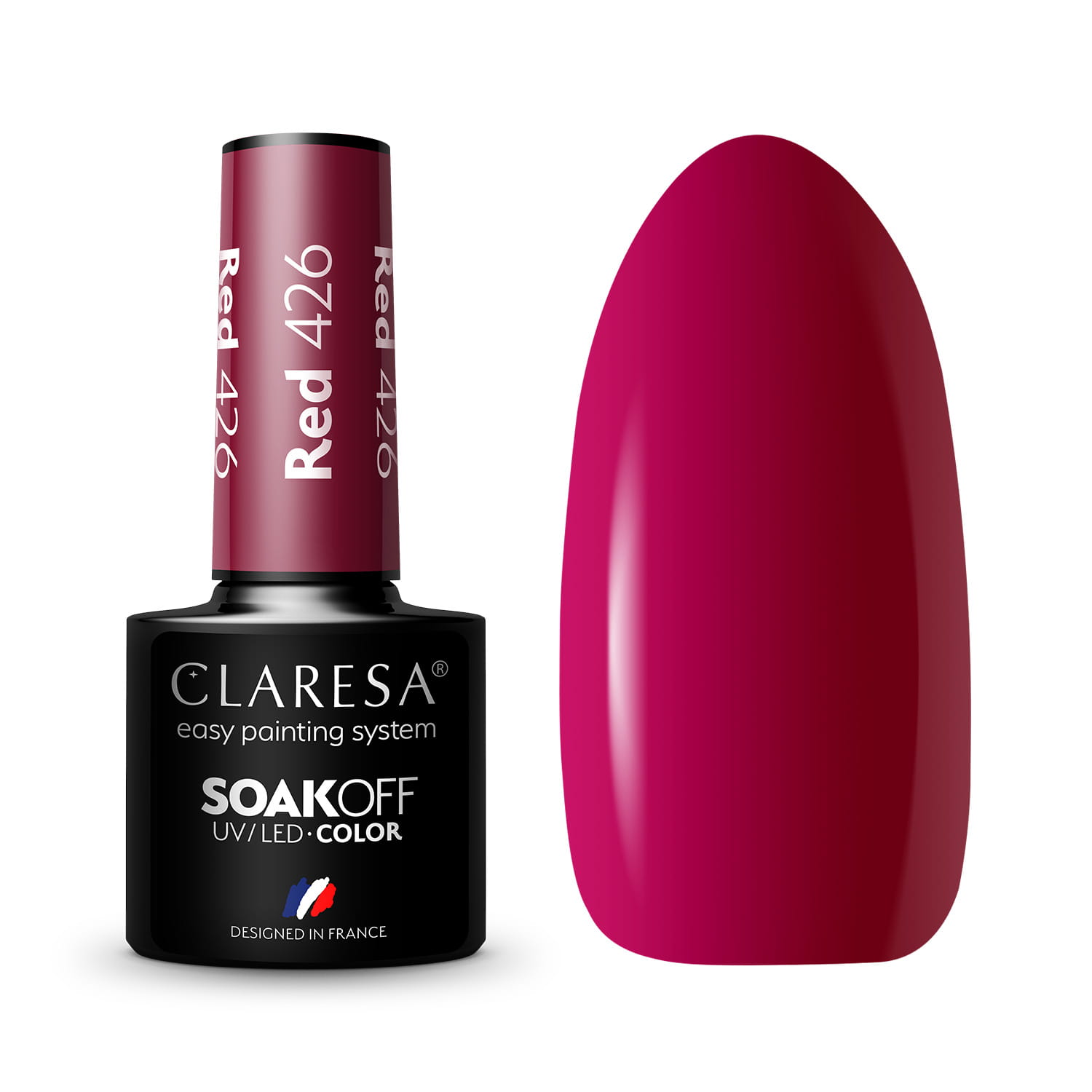 CLARESA gél lak - RED 426 5g