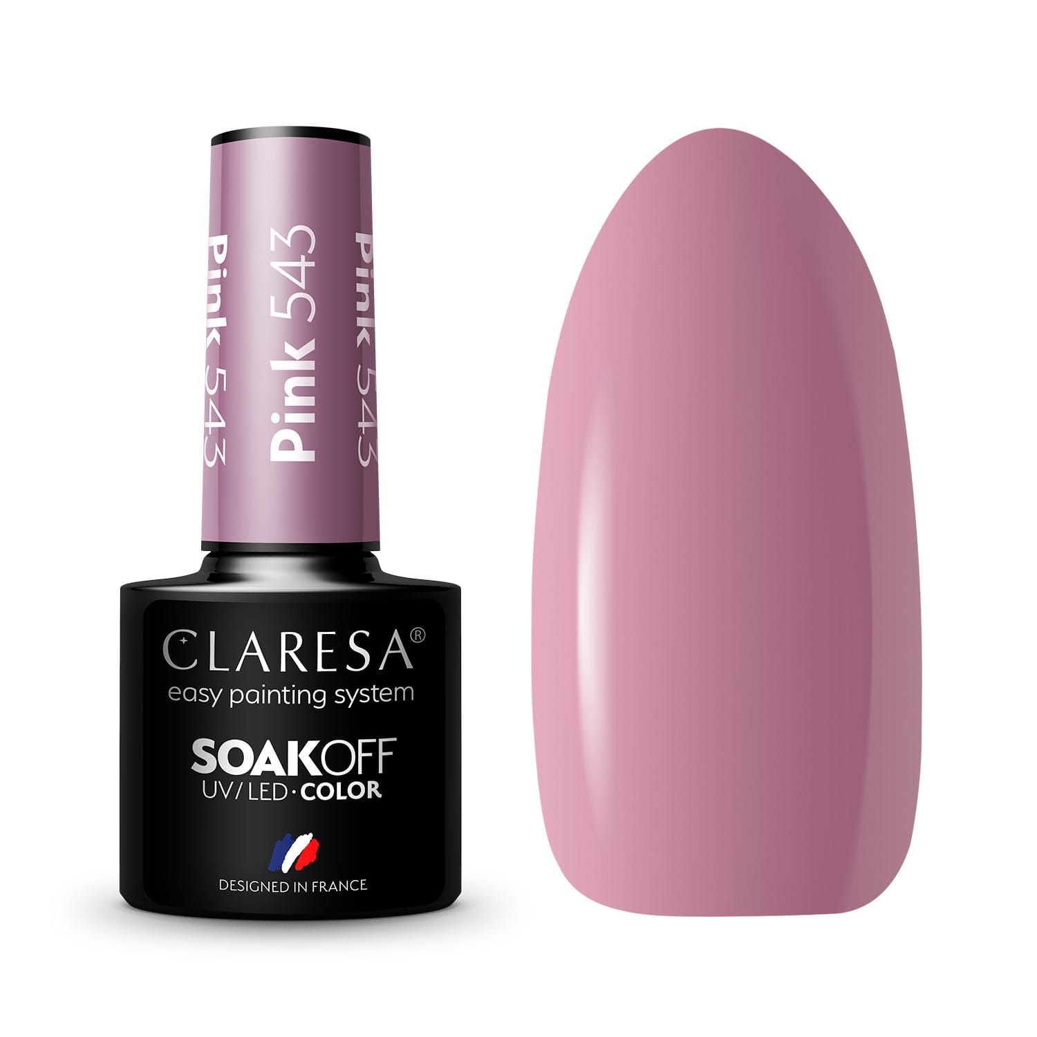 CLARESA gél lak - PINK 543 5ml