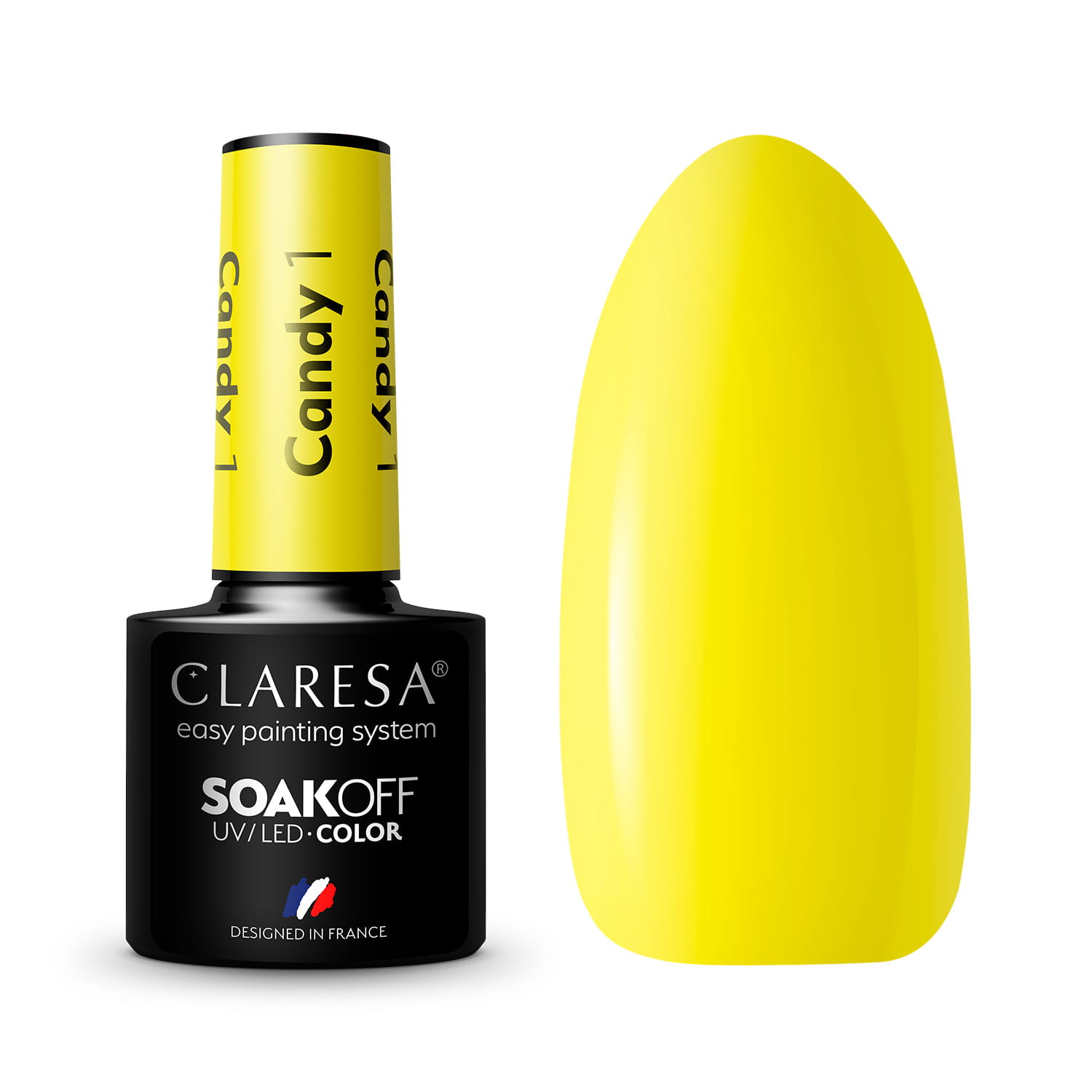 CLARESA gél lak - CANDY 01 5g