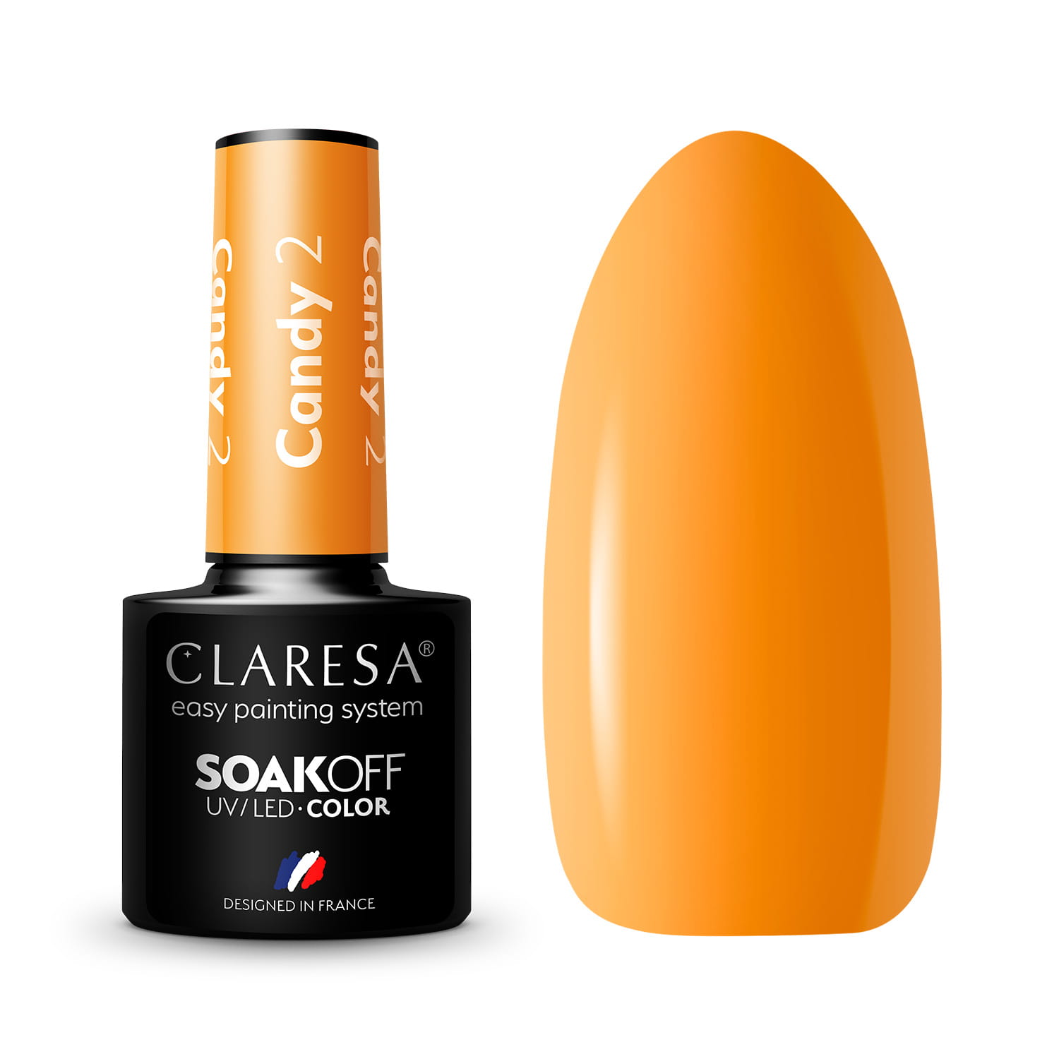 CLARESA gél lak - CANDY 02 5g