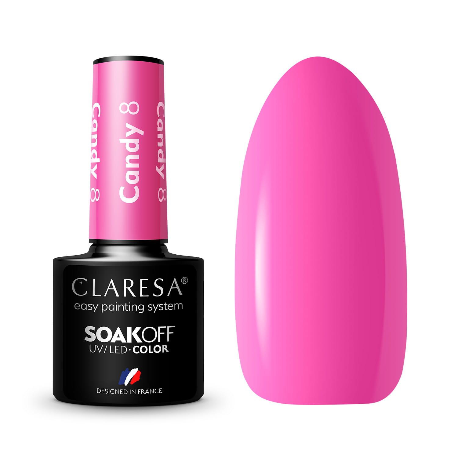CLARESA gél lak - CANDY 08 5g