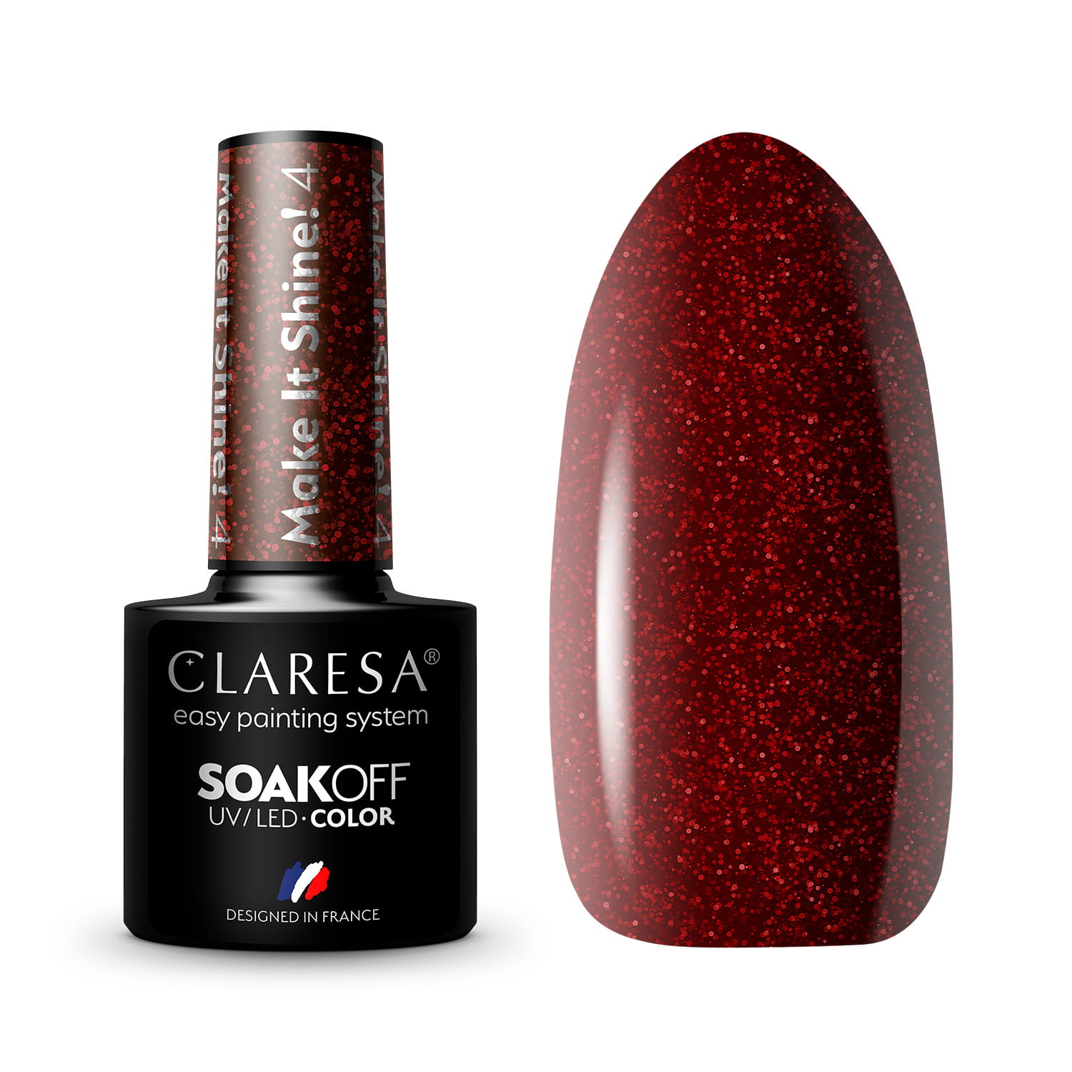 CLARESA gél lak - MAKE IT SHIHE 04 5g