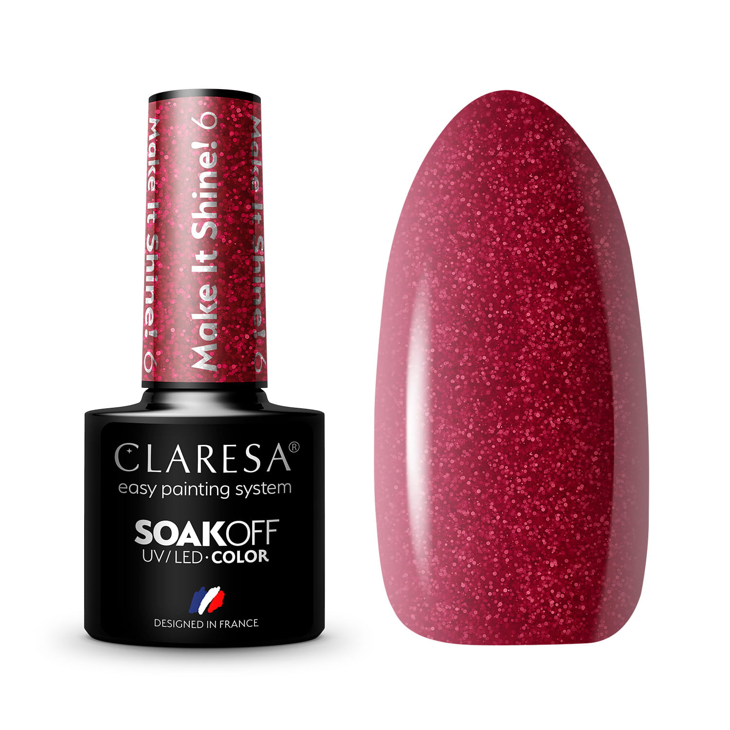 CLARESA gél lak - MAKE IT SHINE 06 5g