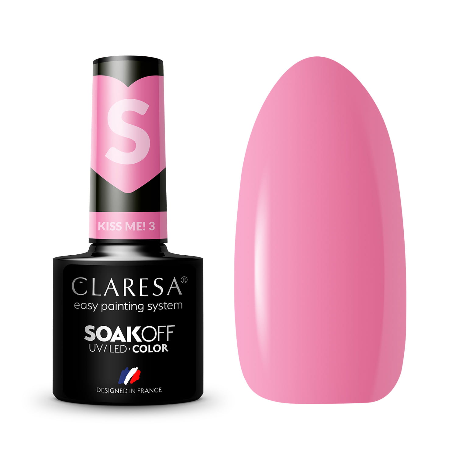CLARESA gél lak - KISS ME 03 5g