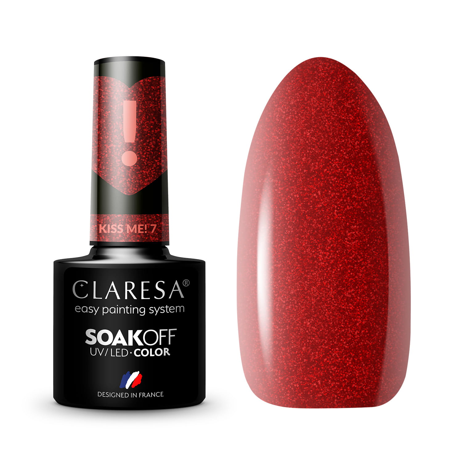 CLARESA gél lak - KISS ME 07 5g