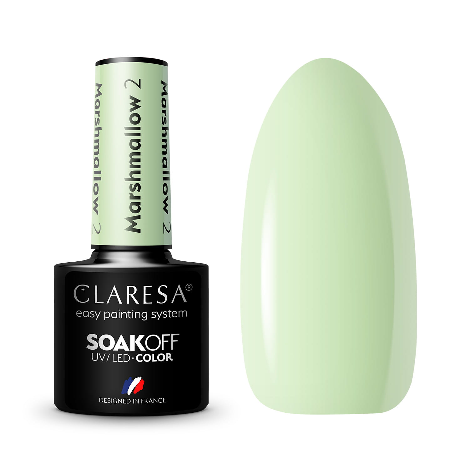 CLARESA gél lak - MARSHMALLOW 02 5g