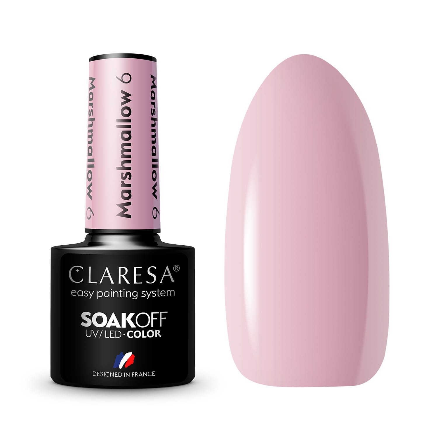 CLARESA gél lak - MARSHMALLOW 06 5g