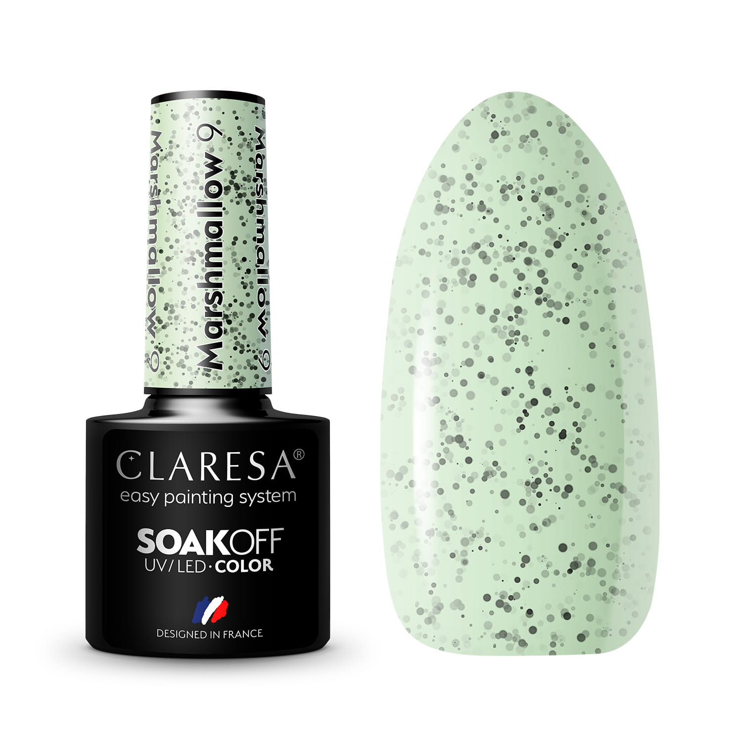 CLARESA gél lak - MARSHMALLOW 09 5g