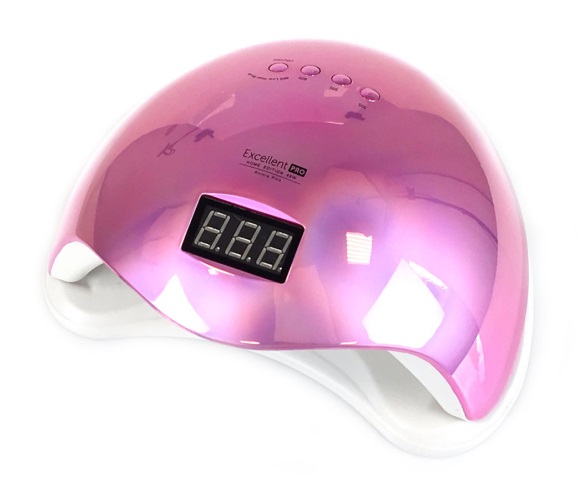 UV LED lampa 48W ružová