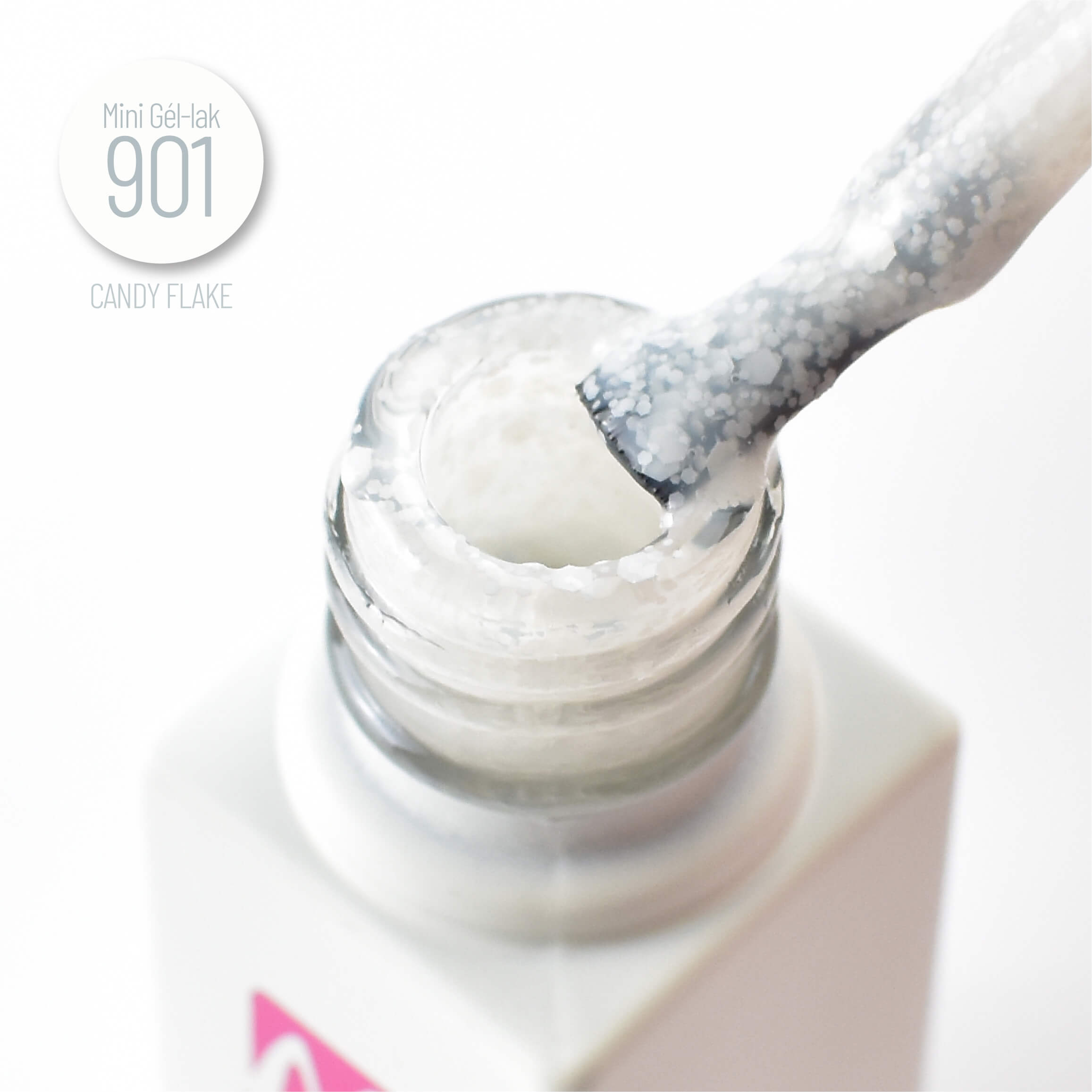 Moyra Mini Gél-lak č.901 5,5ml / CANDY FLAKES