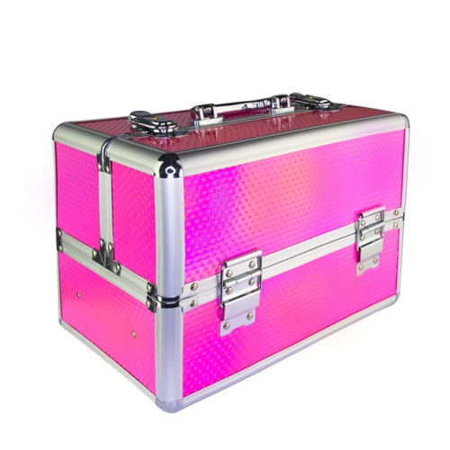 Kozmetický kufrík - ružový