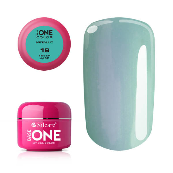 Metalický UV gél Base One 5g / 19 Fresh Jade