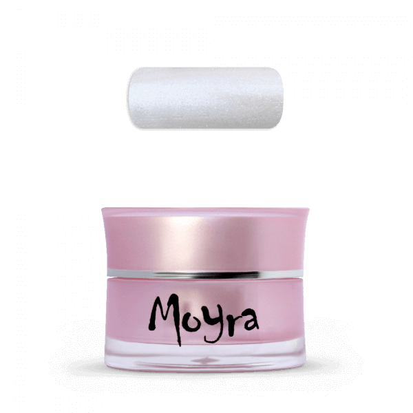 Moyra UV gél farebný 126 - Glitter White 5g