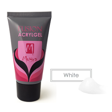 Moyra Fusion Acrylgel - White 30ml