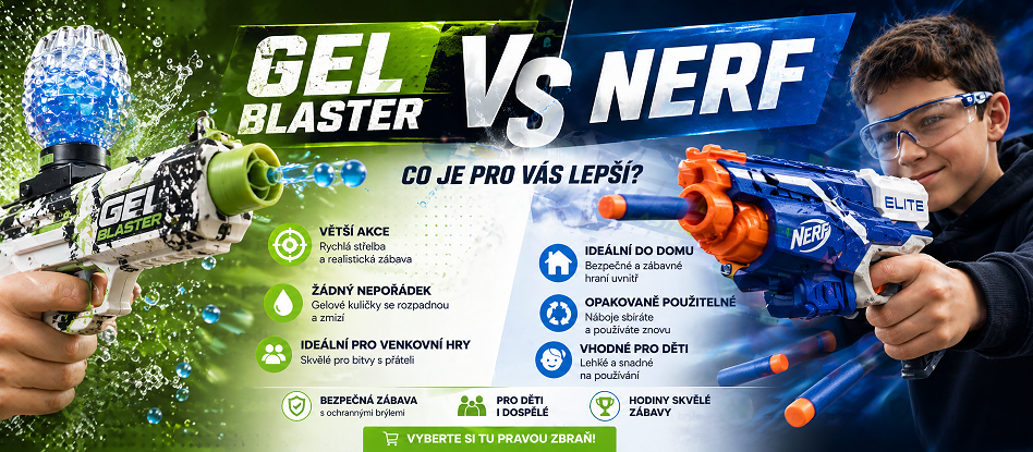Gel Blaster nebo Nerfky?🔫