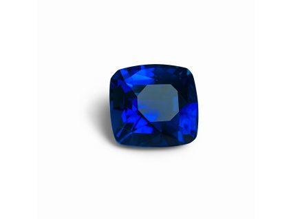 Safír modrý cushion 0,68 ct