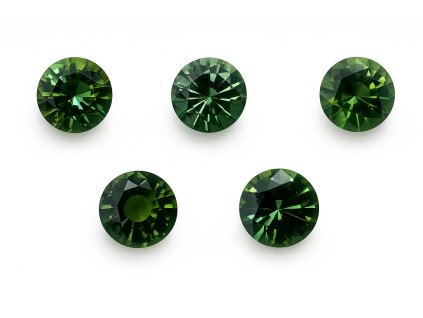 Turmalín zelený kulatý 4,0 mm