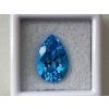 Topaz modrý Swiss blue 8,12 ct, pear