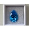 Topaz modrý Swiss blue 7,76 ct, pear
