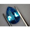 Topaz modrý Swiss blue 7,76 ct, pear