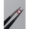Safír oranžovo- narůžovělý padparadscha cushion 0,38ct cushion NATURAL CERTIFIKOVÁN