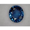 Spinel kobaltově modrý 1,51 ct, oval mixed VZÁCNÝ