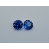 Safír modrý 1,09 ct kulatý PŘÍRODNÍ NEŽÍHANÝ