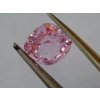 Safír oranžovo-růžový Padparadscha cushion 1,11 ct NATURAL CERTIFIKOVÁN