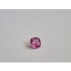 Safír přírodní růžový cushion 1,63ct NATURAL