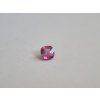 Safír přírodní růžový cushion 1,63ct NATURAL