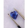 Safír modrý 1,28 ct srdce PŘÍRODNÍ NEŽÍHANÝ