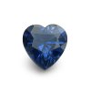 Safír modrý 1,28 ct srdce PŘÍRODNÍ NEŽÍHANÝ