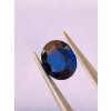 Safír modrý přírodní ovál 1,07 ct NEŽÍHANÝ