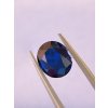 Safír modrý přírodní ovál 1,07 ct NEŽÍHANÝ