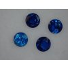Safír modrý, kulatý, 3,80 - 3,89 mm KALIBROVANÝ