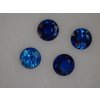Safír modrý, kulatý, 3,80 - 3,89 mm KALIBROVANÝ