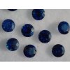 Safír modrý, kulatý, 3,70 - 3,79 mm KALIBROVANÝ