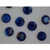 Safír modrý, kulatý, 3,70 - 3,79 mm KALIBROVANÝ