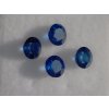 Safír modrý, kulatý, 4,50 - 4,59 mm KALIBROVANÝ