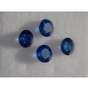 Safír modrý, kulatý, 4,50 - 4,59 mm KALIBROVANÝ