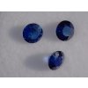 Safír modrý, kulatý, 4,40 - 4,49 mm KALIBROVANÝ