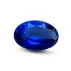 Safír modrý ovál 7x5 mm