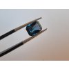 Spinel kobaltově modrý radiant 1,17 ct VZÁCNÝ