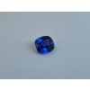 Safír modrý cushion 1,55 ct NATURAL CERTIFIKOVÁN