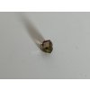 Turmalín dvoubarevný emerald 6,16x5,56mm 1,64ct