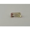 Turmalín dvoubarevný emerald 13,44x6,21mm 3,02ct